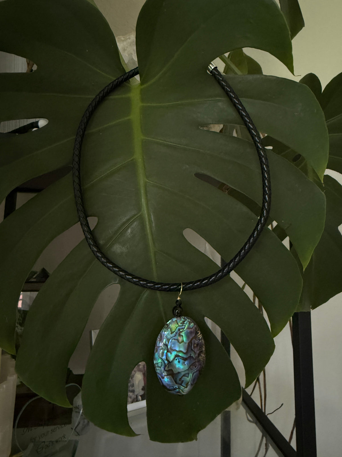 The Midnight Abalone Necklace