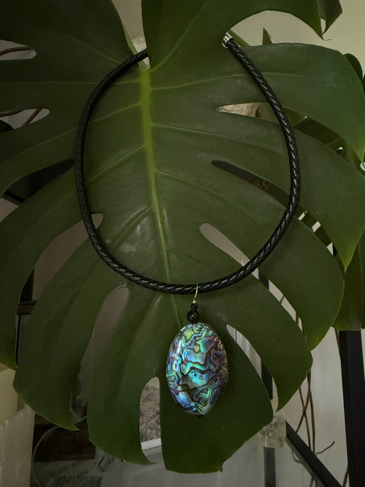 The Midnight Abalone Necklace