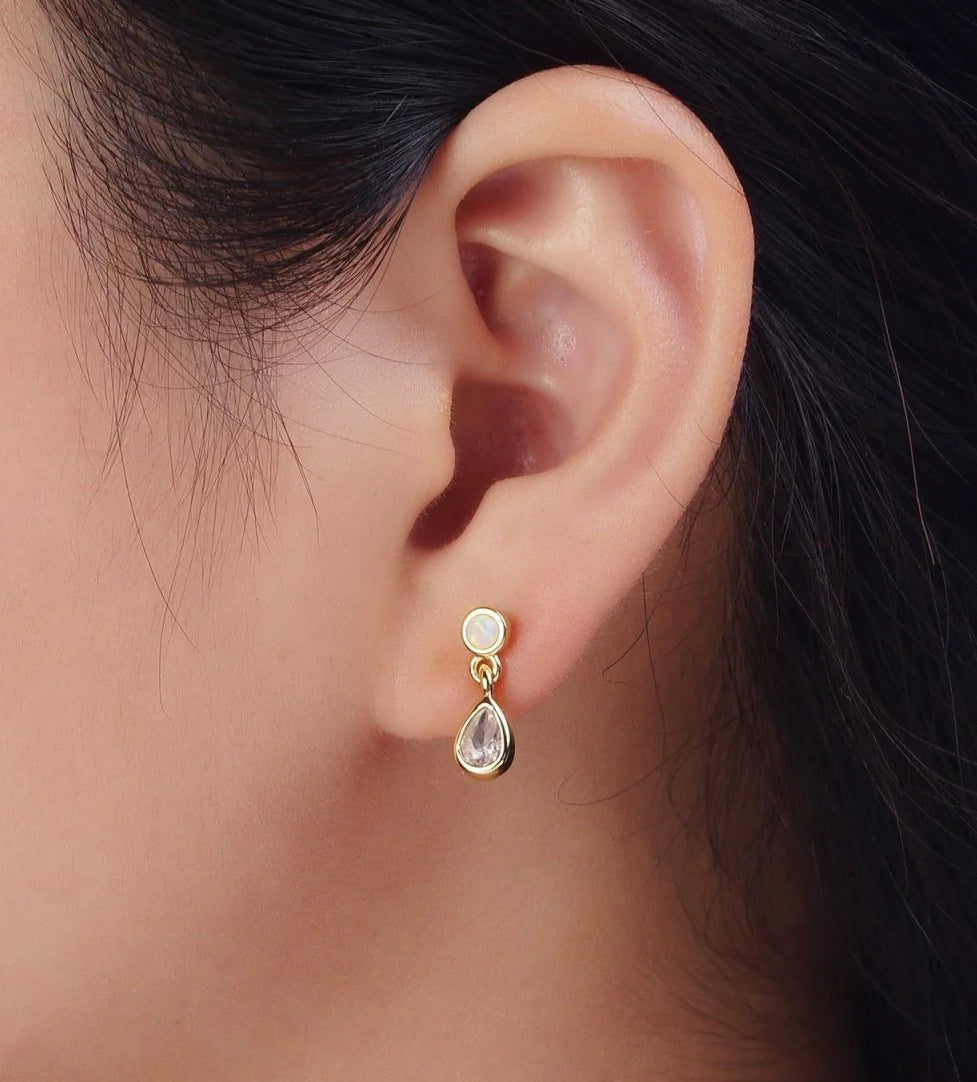Tender Teardrop Studs