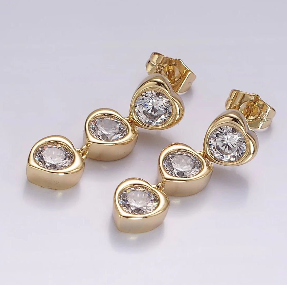 Trinity Drop Earrings