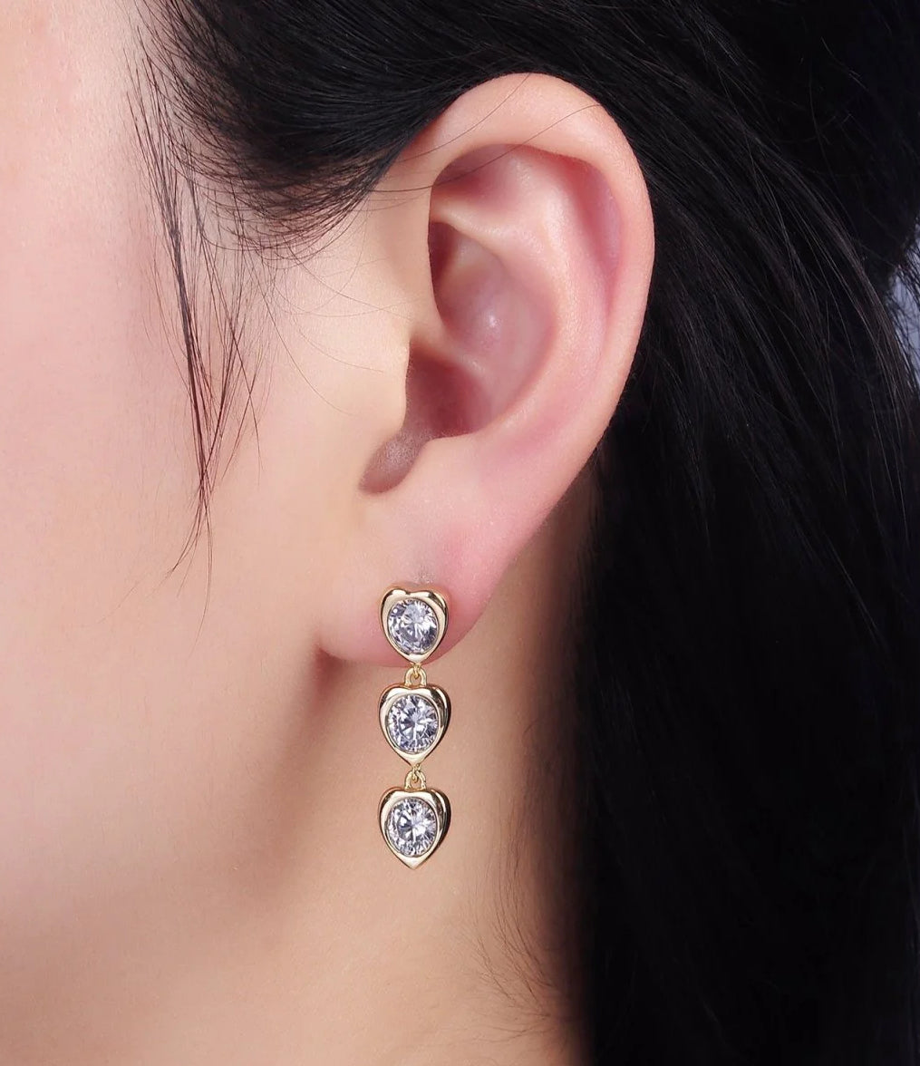 Trinity Drop Earrings
