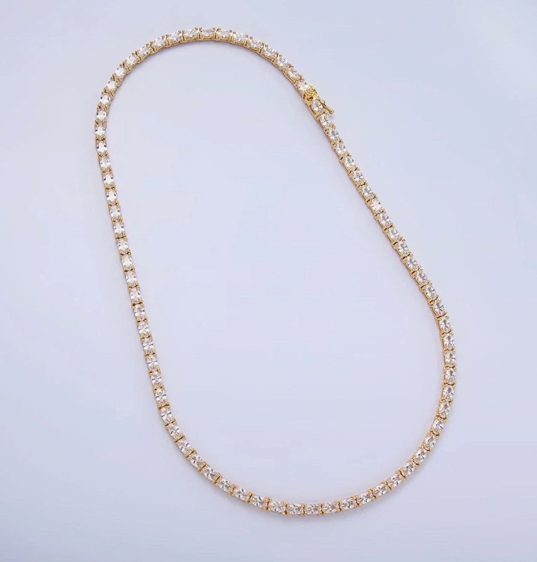 Blessed Brilliance Tennis Chain