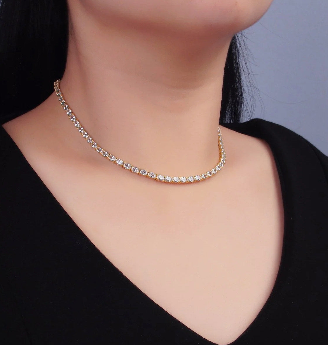 Blessed Brilliance Tennis Chain